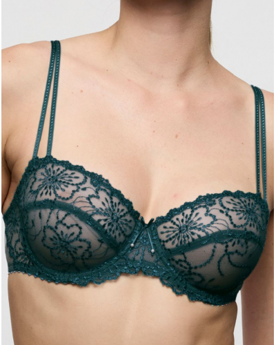 Balcony bra horizontal seam Marie Jo Jane (Peacock)