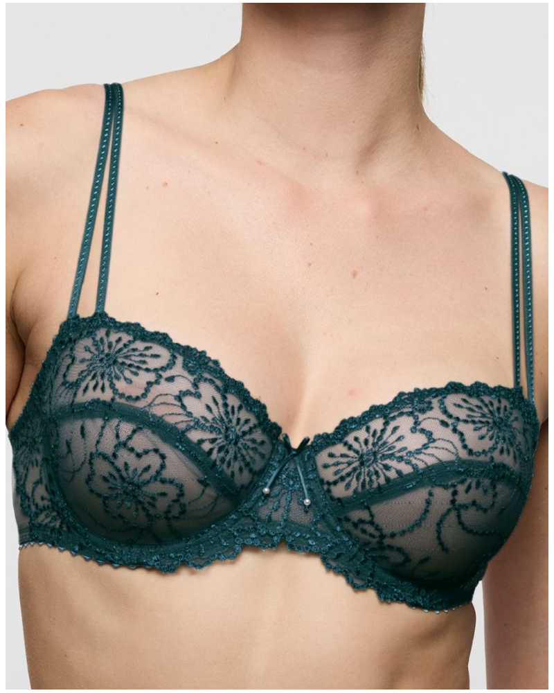 Balcony bra horizontal seam Marie Jo Jane (Peacock)