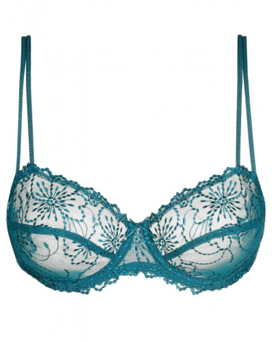 Soutien-gorge balconnet couture horizontale Marie Jo Jane (Peacock)