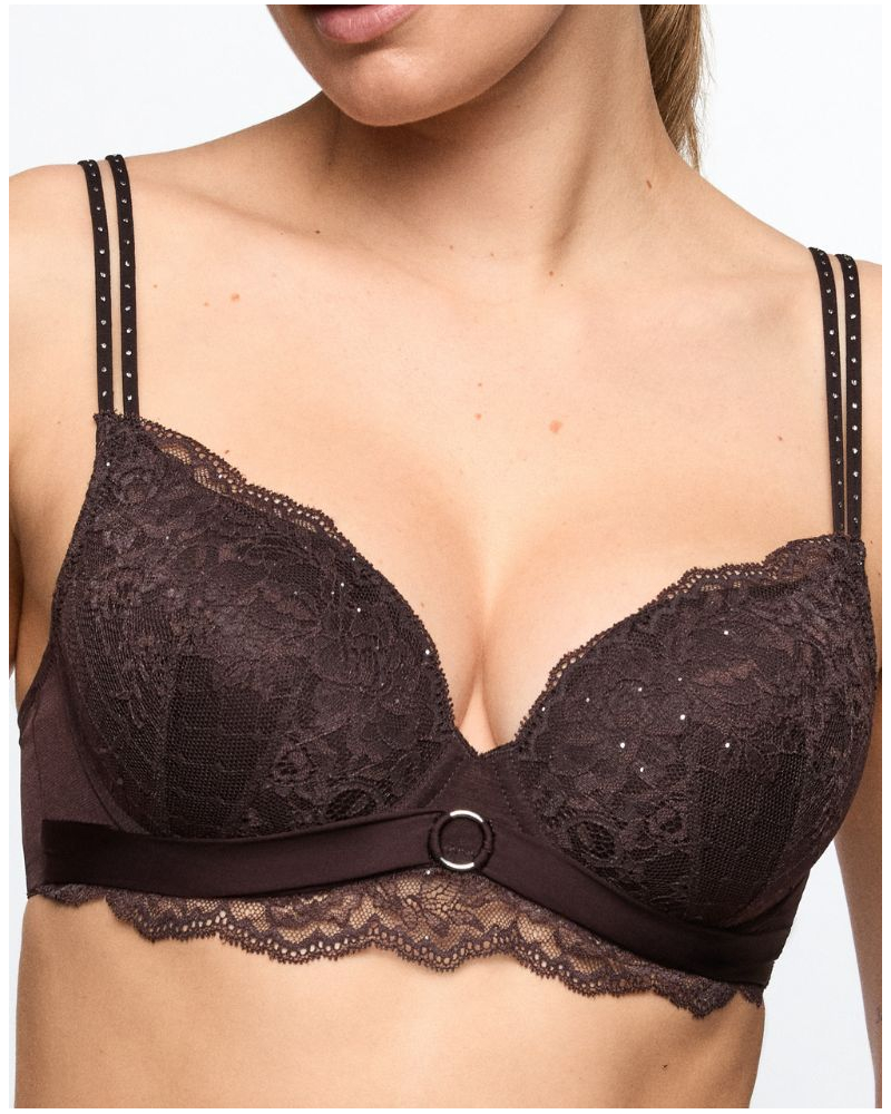Soutien-gorge rembourré en forme de coeur Marie Jo Musea (Autumn Bloom)