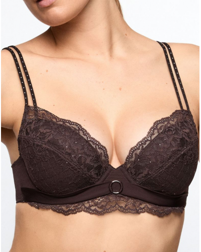 Push-up bra removable pads Marie Jo Musea (Autumn Bloom)