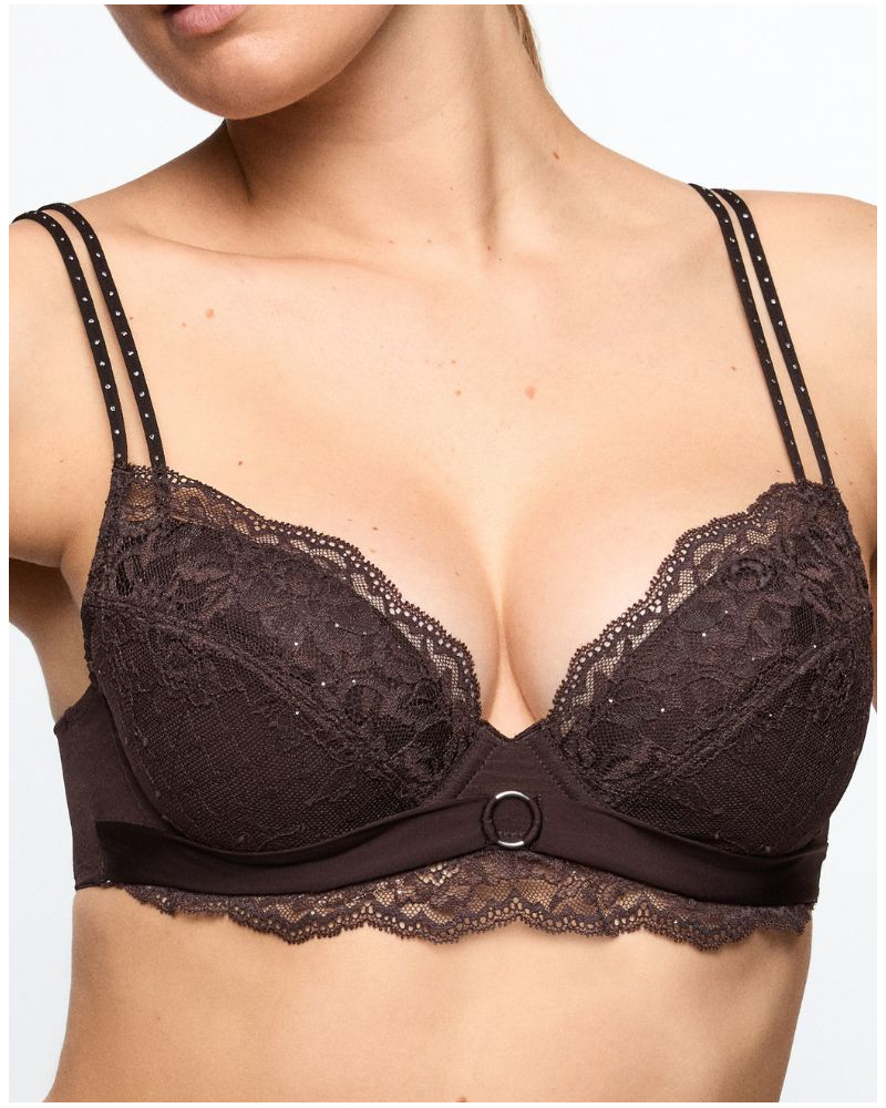 Push-up bra removable pads Marie Jo Musea (Autumn Bloom)
