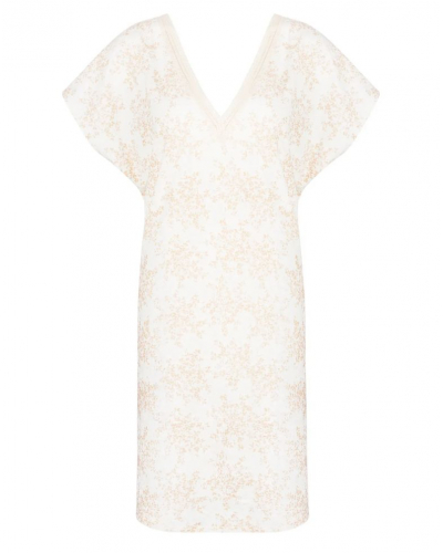 Tunic nightdress Antigel Week-end Campagne (Chanvre Nacré)