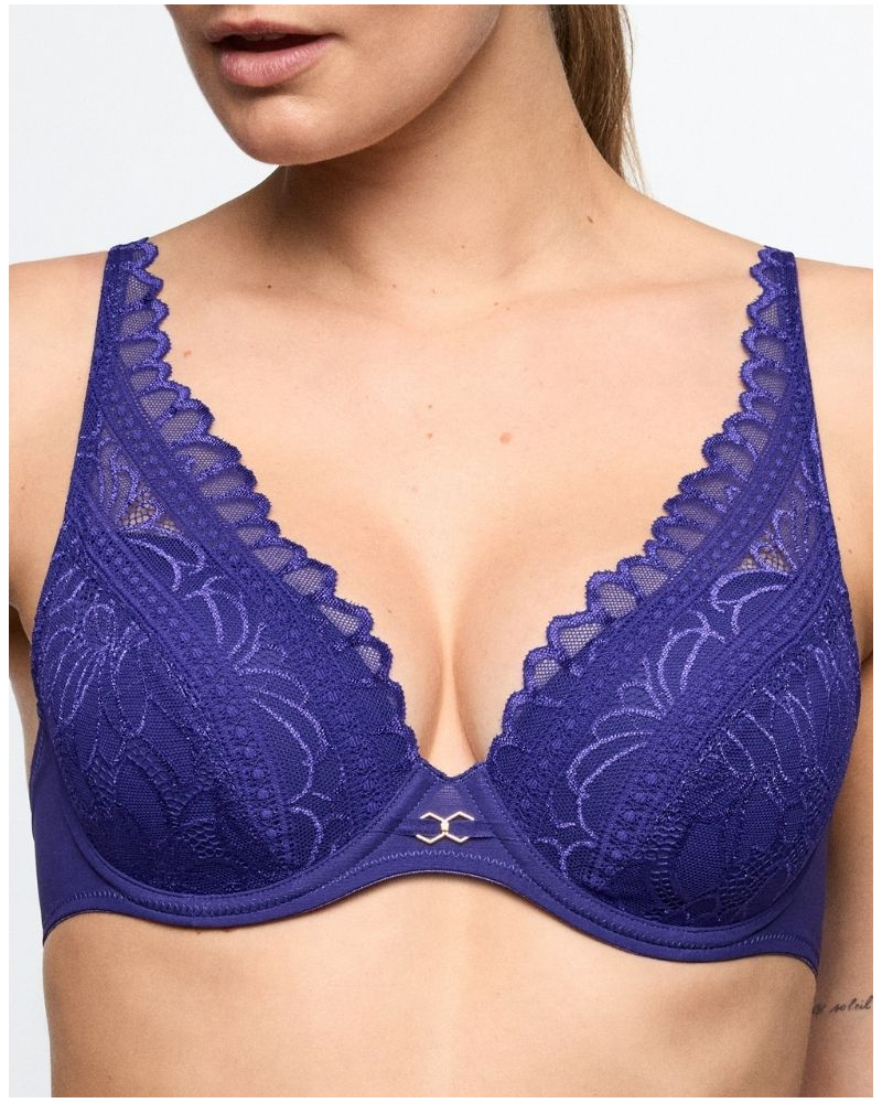 Padded Plunge Bra Marie Jo Cerina (Velvet Eclipse)