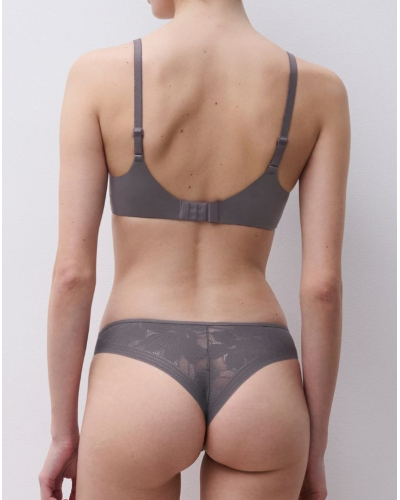 Tanga Chantelle EasyFeel Osmose (Marron Glacé)