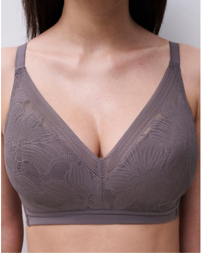 Spacer wireless bra Chantelle EasyFeel Osmose (Marron Glacé)
