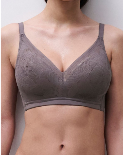 Spacer wireless bra Chantelle EasyFeel Osmose (Marron Glacé)