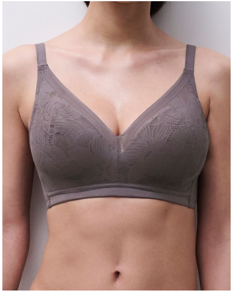 Sujetador sin aros spacer Chantelle EasyFeel Osmose (Marron Glacé)