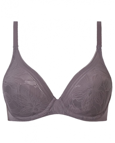 Soutien-gorge enveloppant moulé Chantelle EasyFeel Osmose (Marron Glacé)