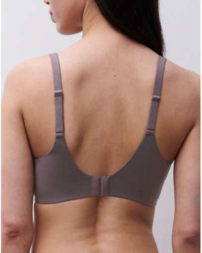 Soutien-gorge enveloppant moulé Chantelle EasyFeel Osmose (Marron Glacé)