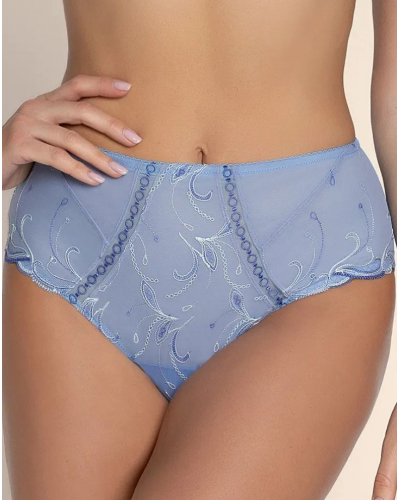 Slip taille haute Lise Charmel Nymphe Bleue (Nymphe Lagon)