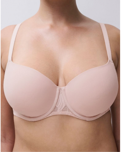 Sujetador preformado envolvente Chantelle EasyFeel Osmose (Vieux Rose)