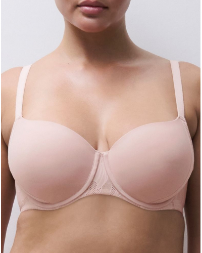 Sujetador preformado envolvente Chantelle EasyFeel Osmose (Vieux Rose)