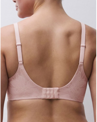 Sujetador preformado envolvente Chantelle EasyFeel Osmose (Vieux Rose)