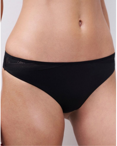 Tanga Chantelle EasyFeel Osmose (Black)