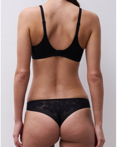 Tanga Chantelle EasyFeel Osmose (Black)