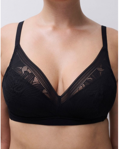 Spacer wireless bra Chantelle EasyFeel Osmose (Black)