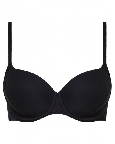 Sujetador preformado envolvente Chantelle EasyFeel Osmose (Negro)