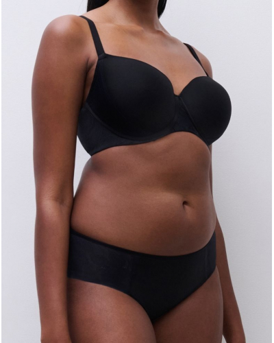 Padded envelopping bra Chantelle EasyFeel Osmose (Black)