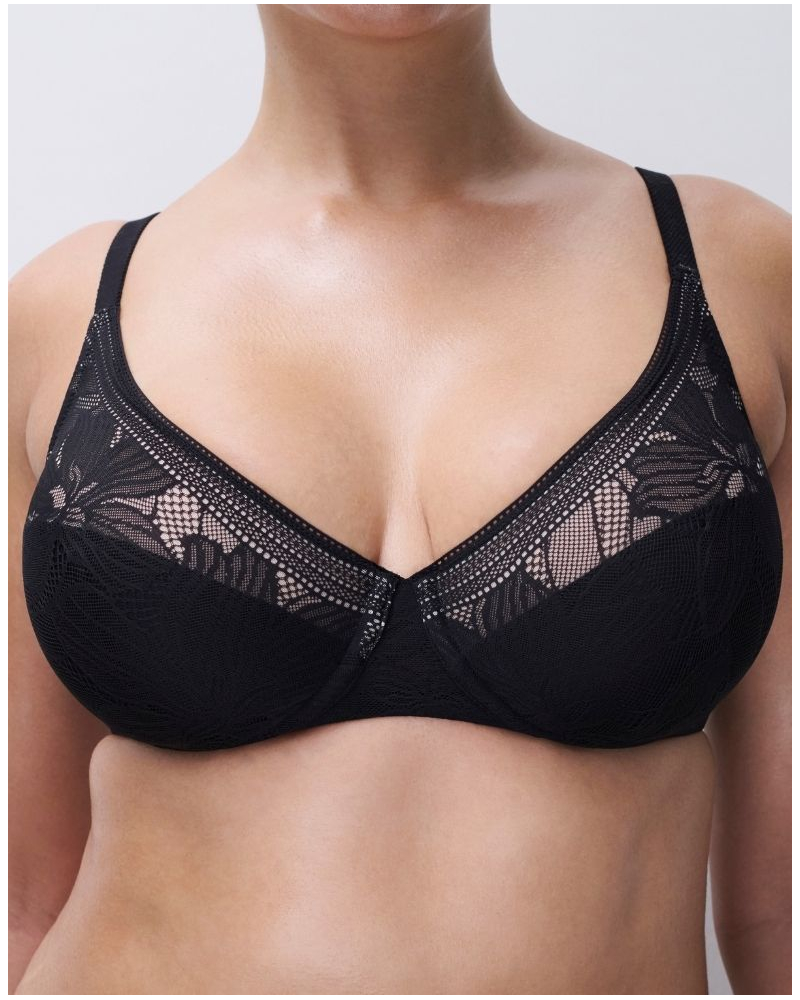 Soutien-gorge enveloppant moulé Chantelle EasyFeel Osmose (Noir)