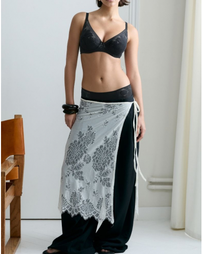 Sujetador con aros envolvente moldeado Chantelle EasyFeel Osmose (Negro)