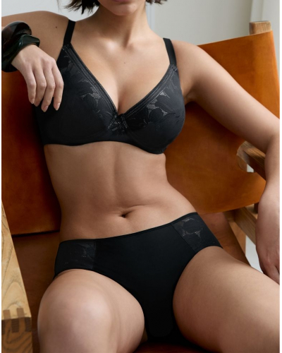 Sujetador con aros envolvente moldeado Chantelle EasyFeel Osmose (Negro)