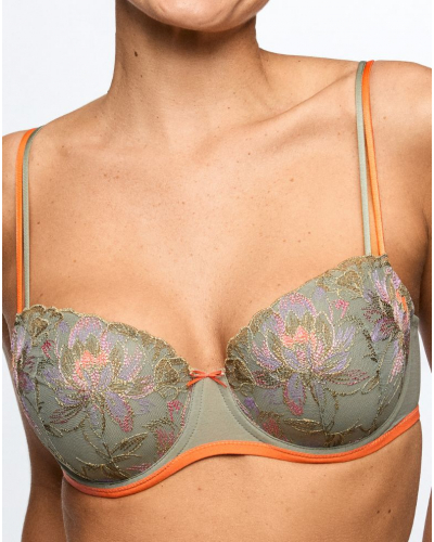 Soutien-gorge balconnet coque Marie Jo Rommi (Botanique)