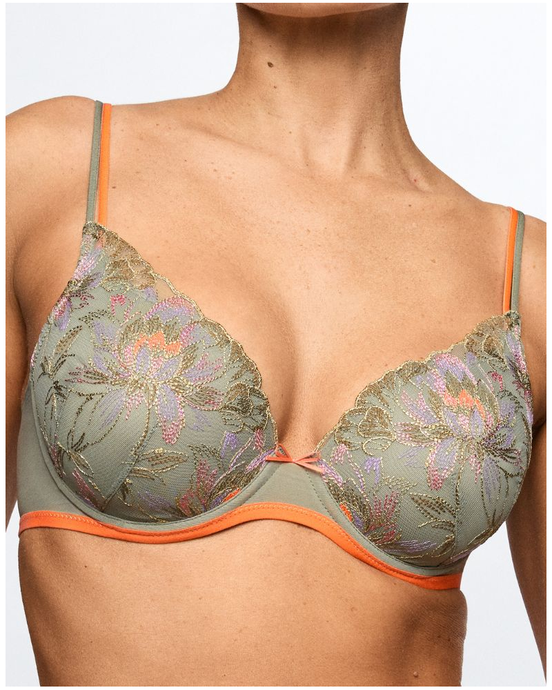 Soutien-gorge coque forme de coeur Marie Jo Rommi (Botanique)