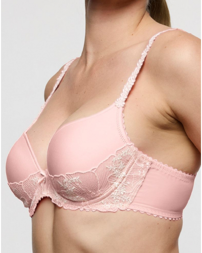 Heartshapped padded bra Marie Jo Solene (Gardenia Rose)