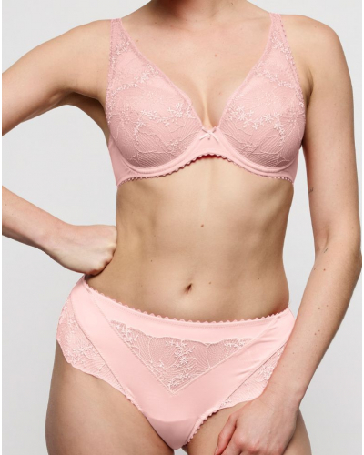 Padded plunge bra Marie Jo Solene (Gardenia Rose)
