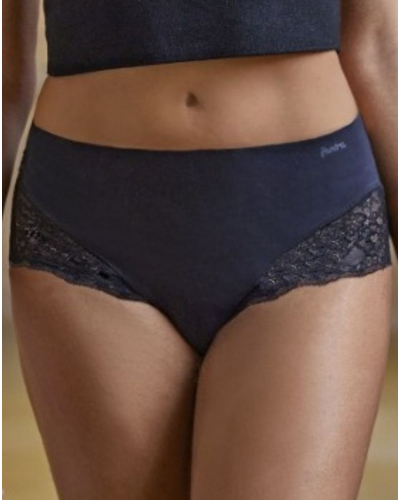 Culotte maxi dentelle en coton Janira Charm Cero Cotton
