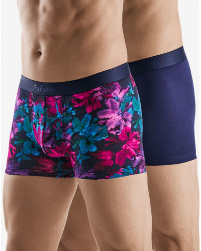 Lot de 2 boxers Aubade Men (Exuberance/Marine)