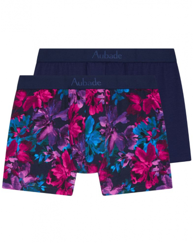 Paquete de 2 boxers Aubade Men (Exuberance/Marine)