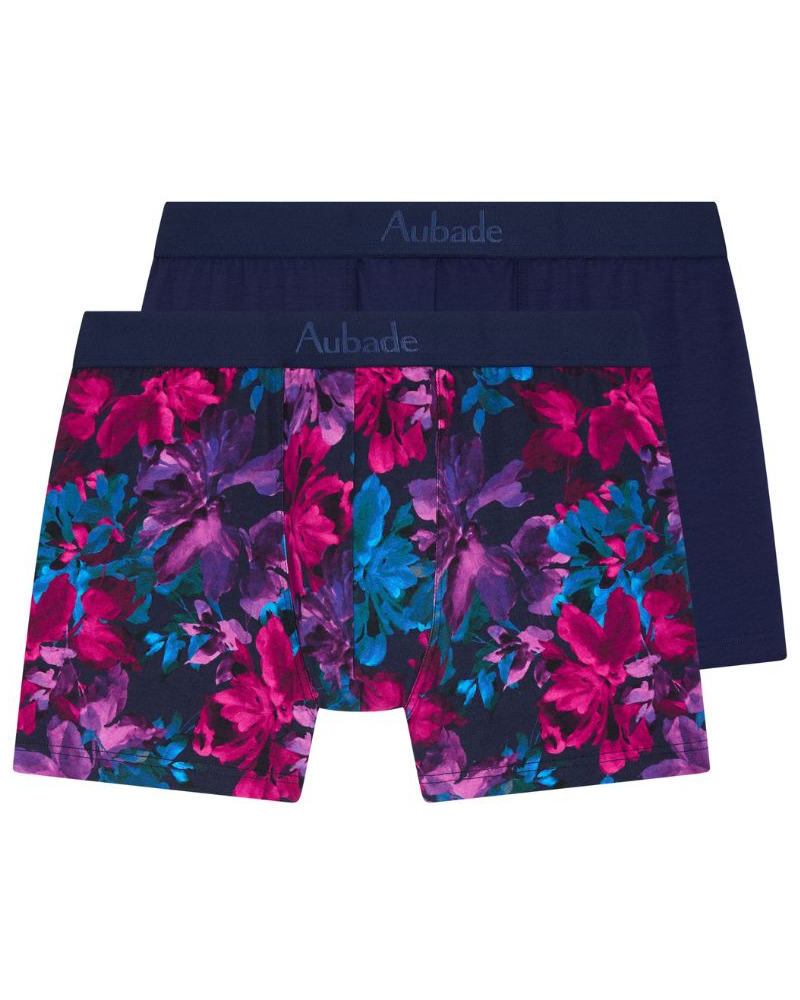 Paquete de 2 boxers Aubade Men (Exuberance/Marine)