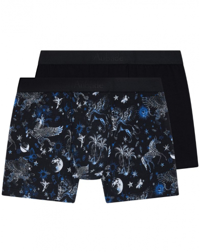Paquete de 2 boxers Aubade Men (Legendary/Negro)