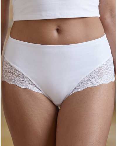 Maxi cotton lace knickers Janira Charm Cero Cotton