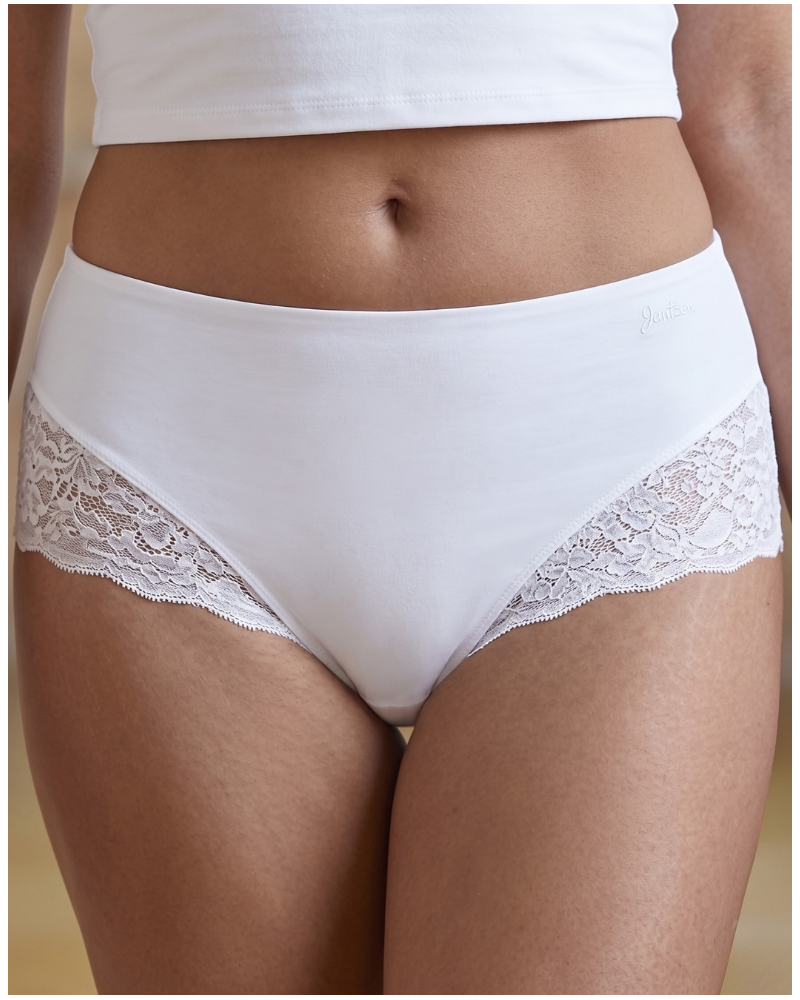 Bragas maxi de algodón encaje Janira Charm Cero Cotton