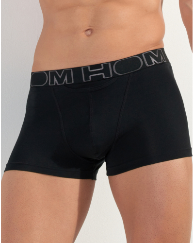 Pack of 2 cotton boxers HO1 HOM Boxerlines (Black)