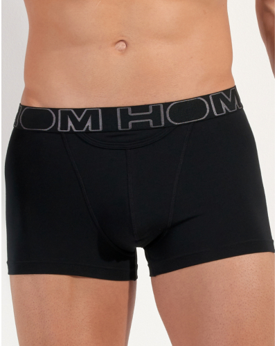Lot de 2 boxers en coton HO1 HOM Boxerlines (Noir/Gris)