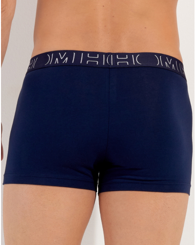 Paquete de 2 boxers en algodón HO1 HOM Boxerlines (Marine/Bleu)