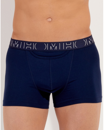 Lot de 2 boxers en coton HO1 HOM Boxerlines (Marine/Bleu)