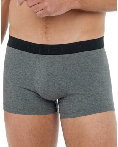 Lot de 3 boxers en coton HO1 HOM Boxerlines (Noir/Marine/Gris chiné)