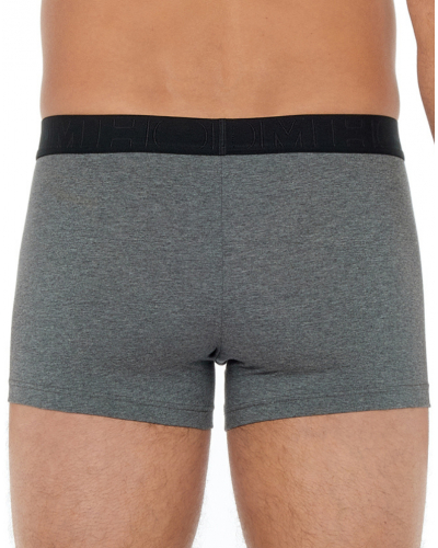Paquete de 3 boxers en algodón HO1 HOM Boxerlines (Noir/Marine/Gris chiné)