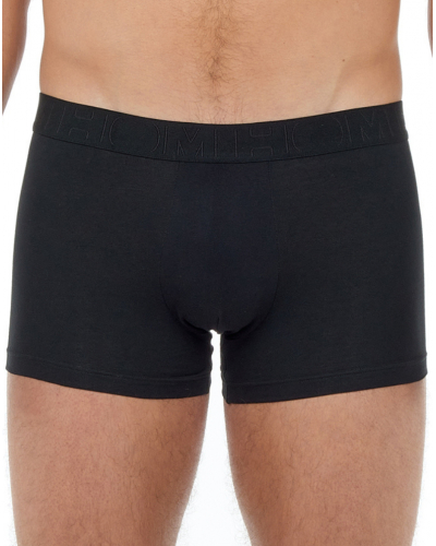 Pack of 3 cotton boxers HO1 HOM Boxerlines (Noir/Marine/Gris chiné)