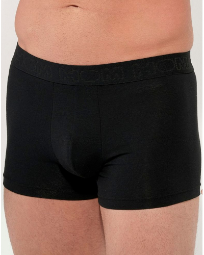 Pack of 3 cotton boxers HOM (Noir/Gris clair/Gris foncé)
