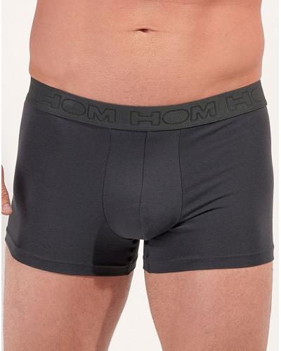 Paquete de 3 boxers en algodón HOM (Noir/Gris clair/Gris foncé)
