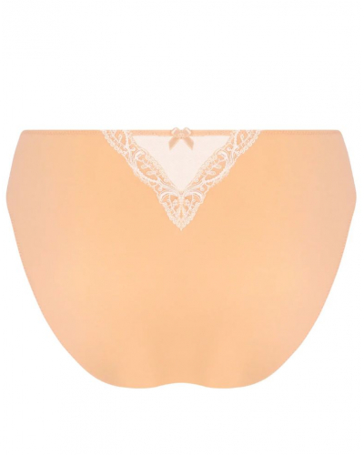 Slip fantaisie Lise Charmel Splendeur Soie (Splendeur Pêche)