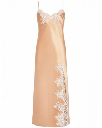 Long night dress Lise Charmel Splendeur Soie (Splendeur Pêche)