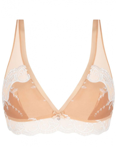 Soutien-gorge triangle sans armature Lise Charmel Splendeur Soie (Splendeur Pêche)