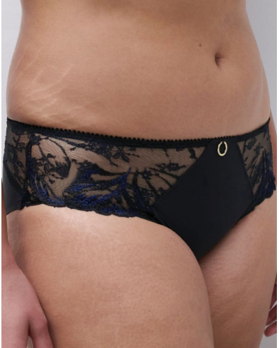 Shorty Chantelle Illusion (Crepuscular Black)